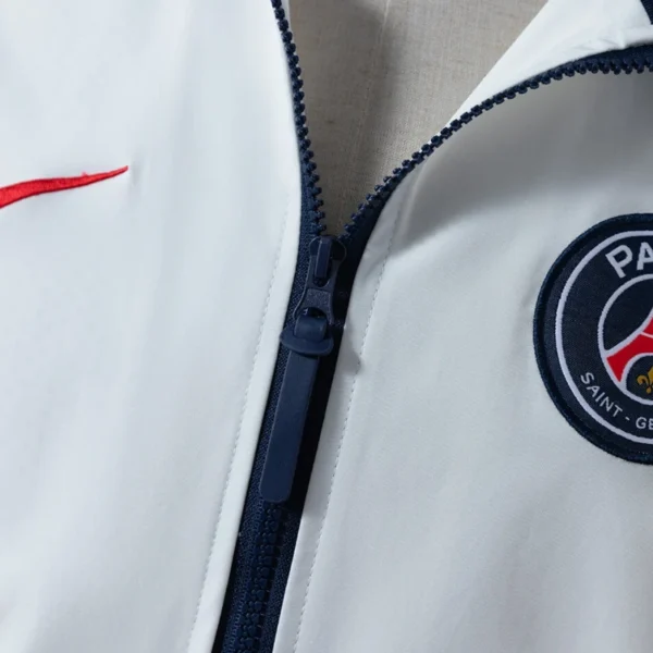 PSG 25/26 Windbreaker Jacket – White